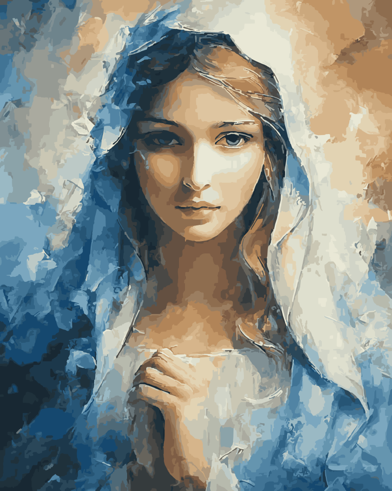 Malowanie po Numerach Zestaw Błękitna Madonna 4x5_02.png
