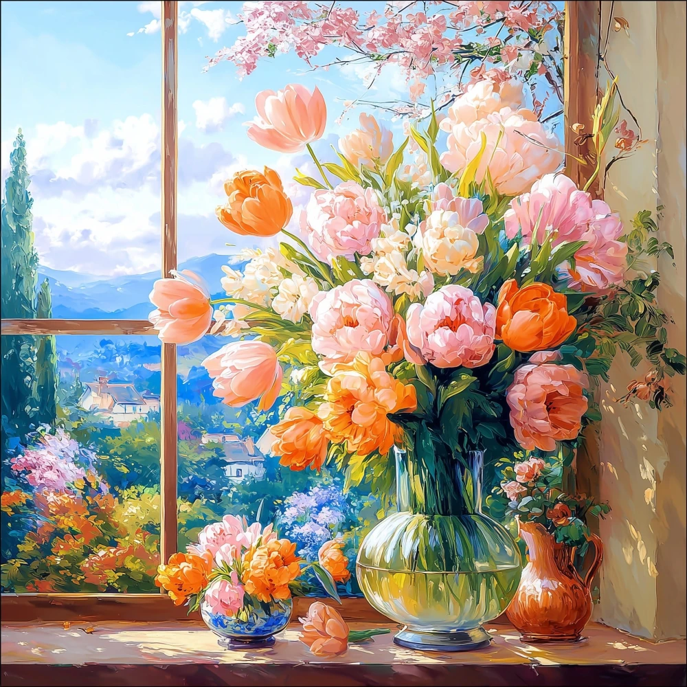 Haft Diamentowy Zestaw Kwiaty przy Oknie 1x1_01_s.jpg