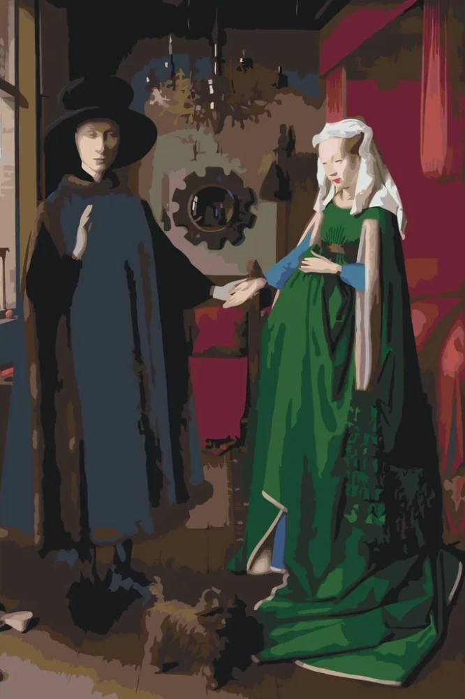 Malowanie po Numerach Zestaw Portret małżonków Arnolfinich Jan van Eyck 4x6_2.png