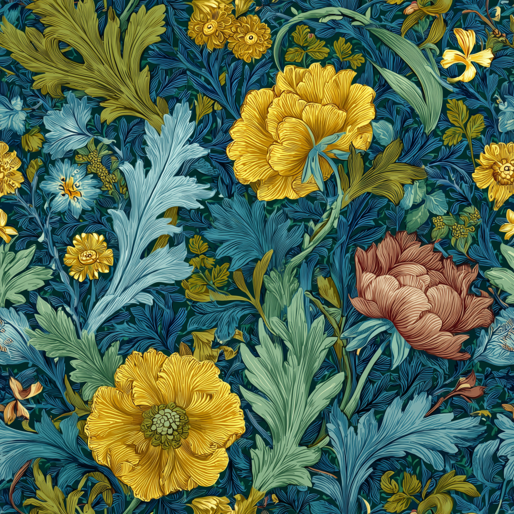 Haft Diamentowy - Retro Botanika 2