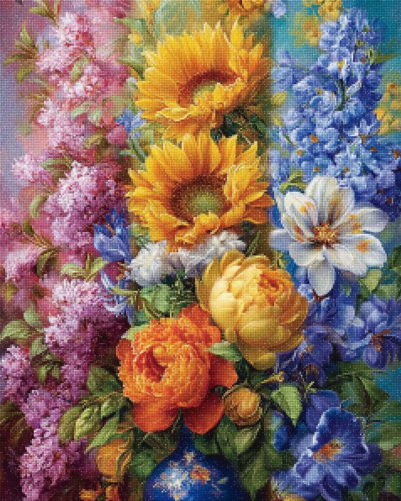 Haft Diamentowy Diamond Painting Zestaw Trzy Bukiety 4x5_02.jpg