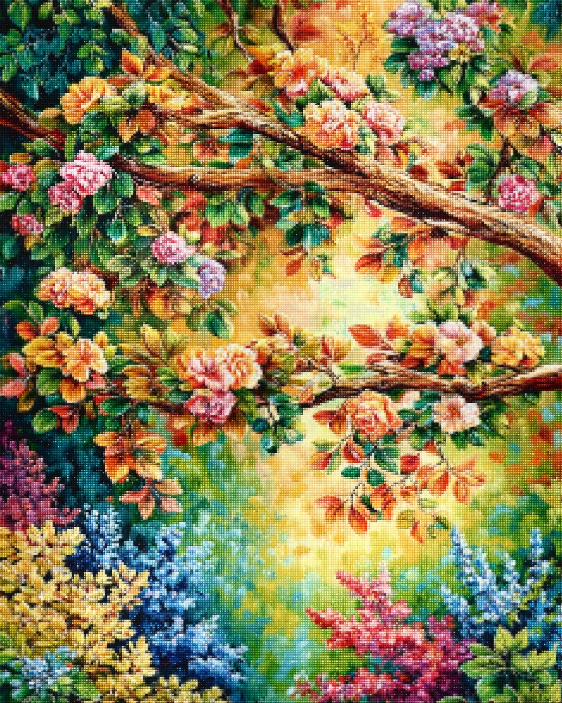 Haft Diamentowy Diamond Painting Zestaw Zaczarowany Gaj 4x5_02.jpg