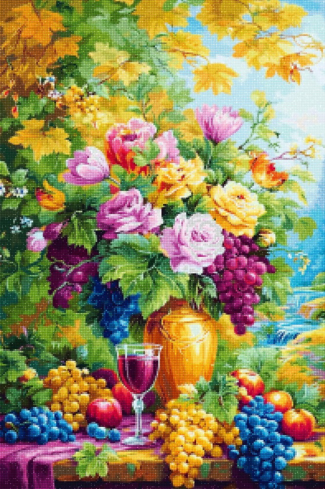 Haft Diamentowy Diamond Painting Zestaw Owoc Winorośli 4x6_02.jpg