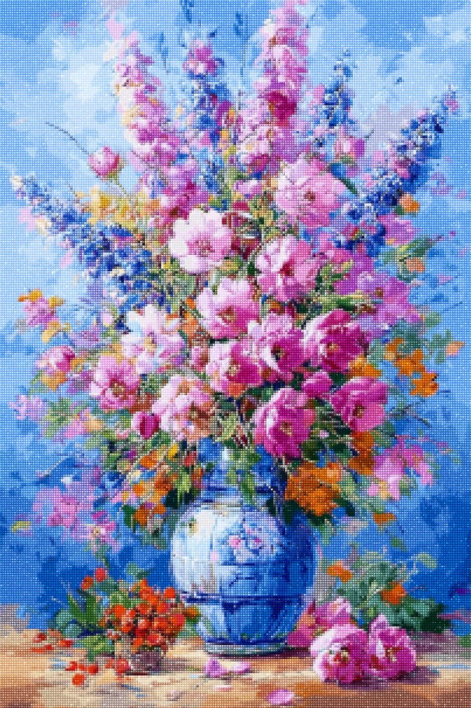Haft Diamentowy Diamond Painting Zestaw Letni Ogród 4x6_02