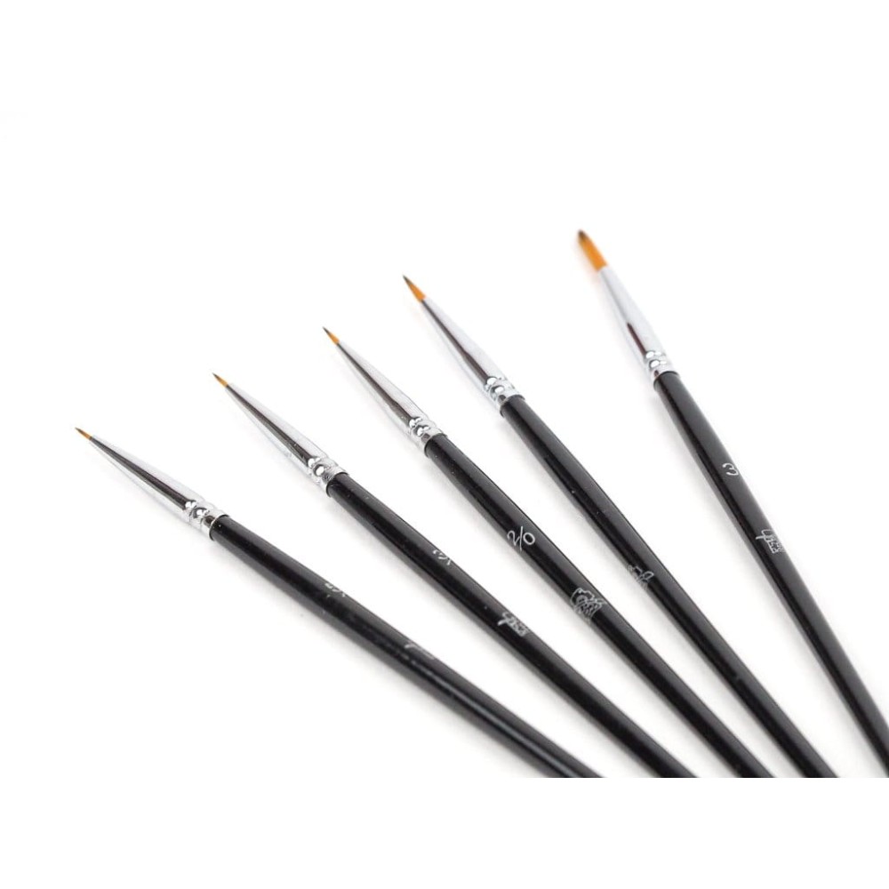 Paint Brushes Set - Black 5 Pcs_1.jpg