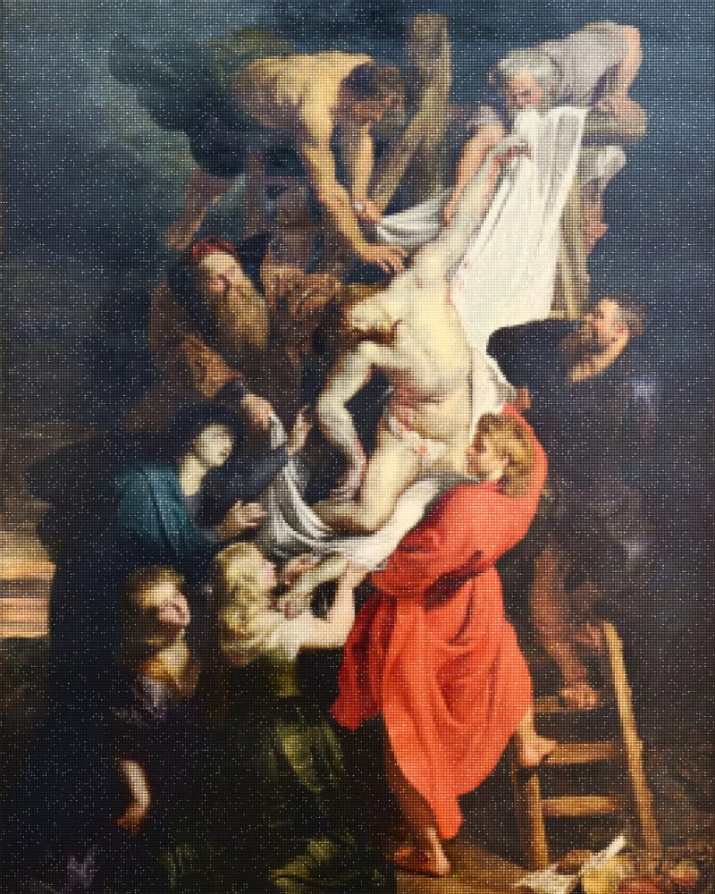Haft Diamentowy Diamond Painting Zestaw Zdjęcie z krzyża Peter Paul Rubens 4x5_2.jpg