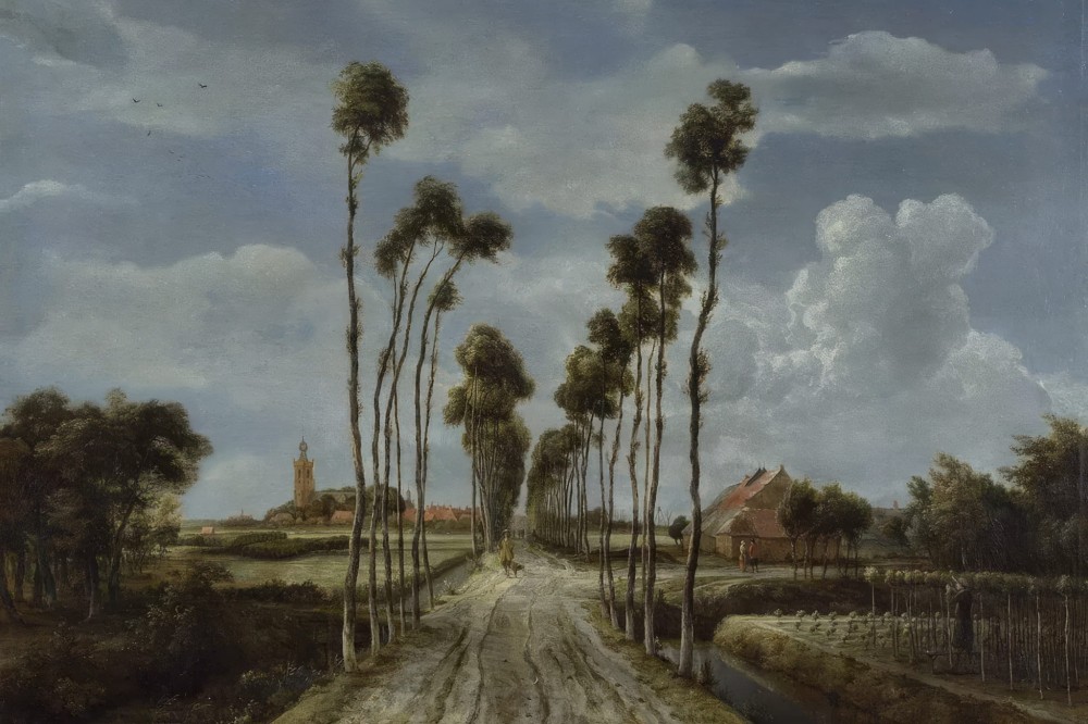Haft Diamentowy - Meindert Hobbema Droga do Middelharnis