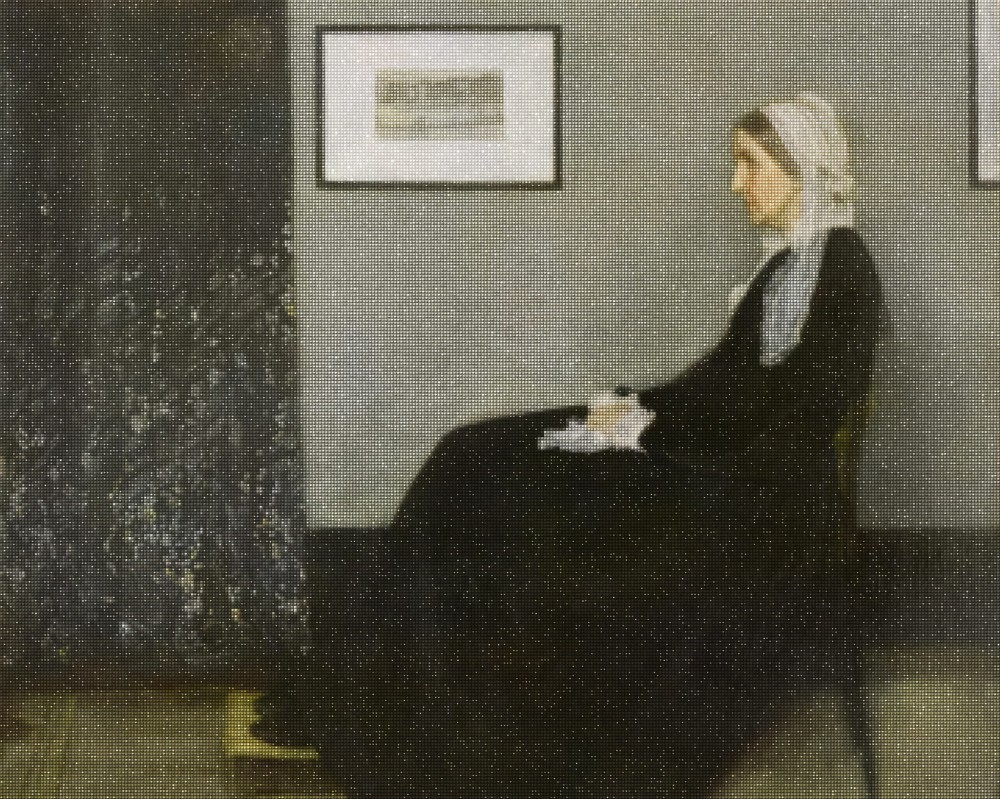 Haft Diamentowy Diamond Painting Zestaw Matka Whistlera James McNeill Whistler 4x5_2.jpg