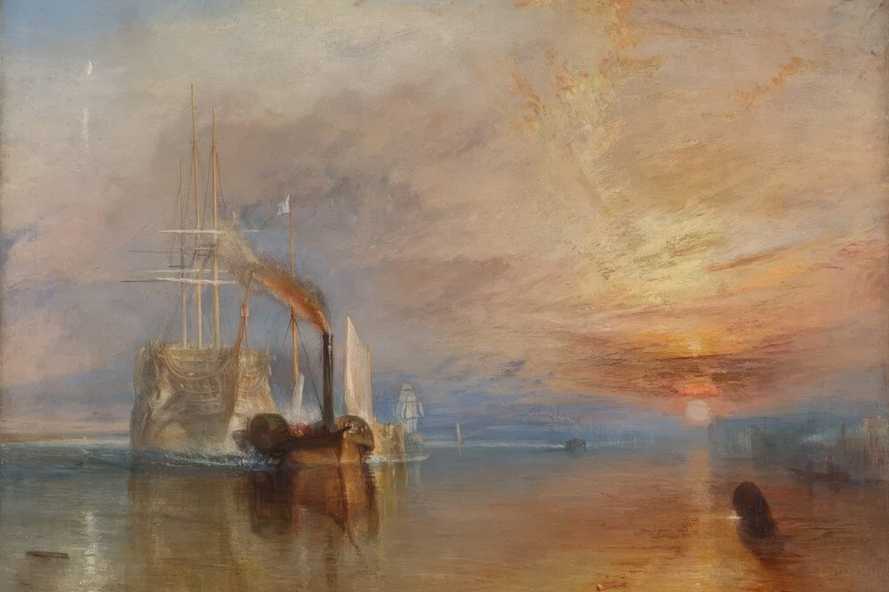 Haft Diamentowy - J M W Turner Ostatnia droga Temeraire’a