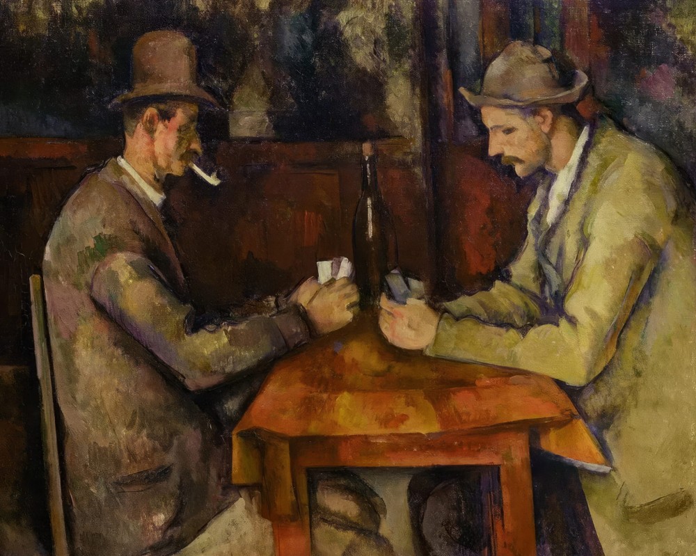 Malowanie po Numerach - Paul Cezanne Gracze w karty