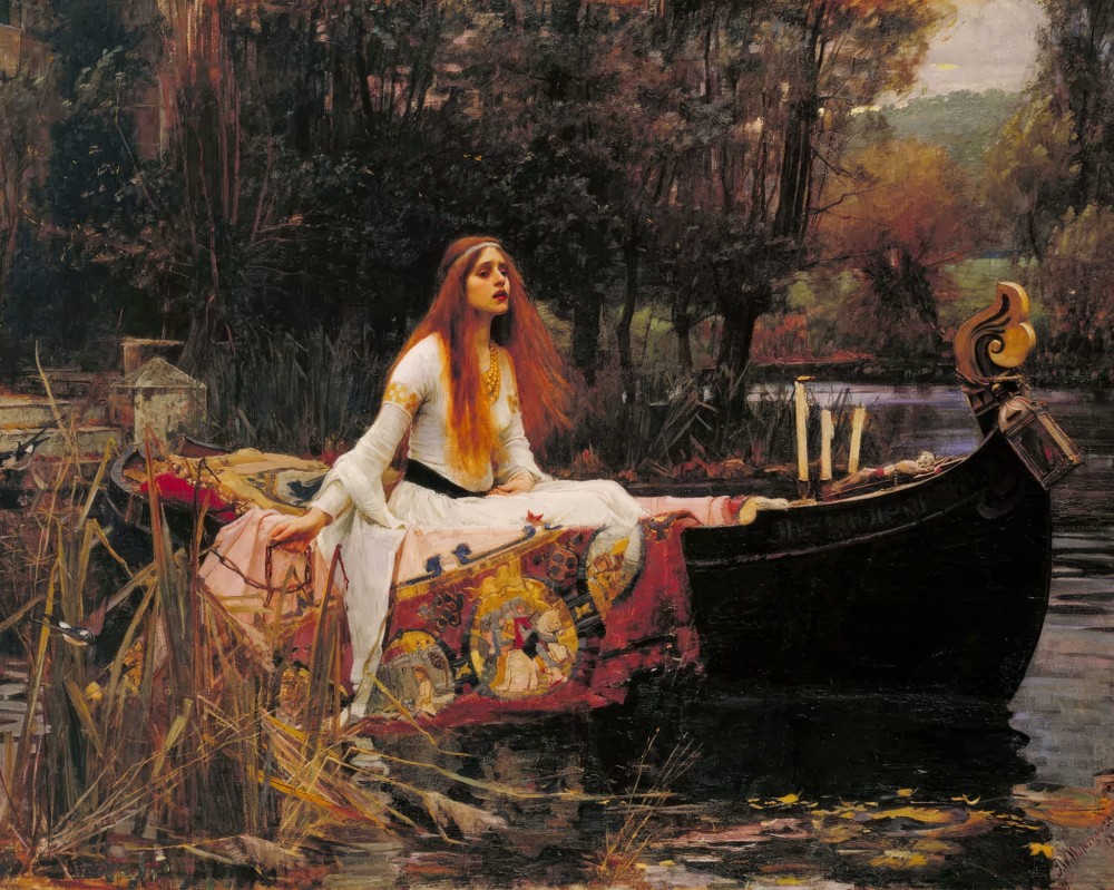 Malowanie po Numerach - John William Waterhouse Pani z Shalott