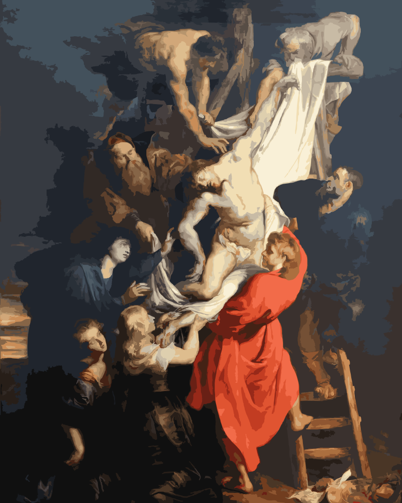Malowanie po Numerach Zestaw Zdjęcie z krzyża Peter Paul Rubens 4x5_2.png
