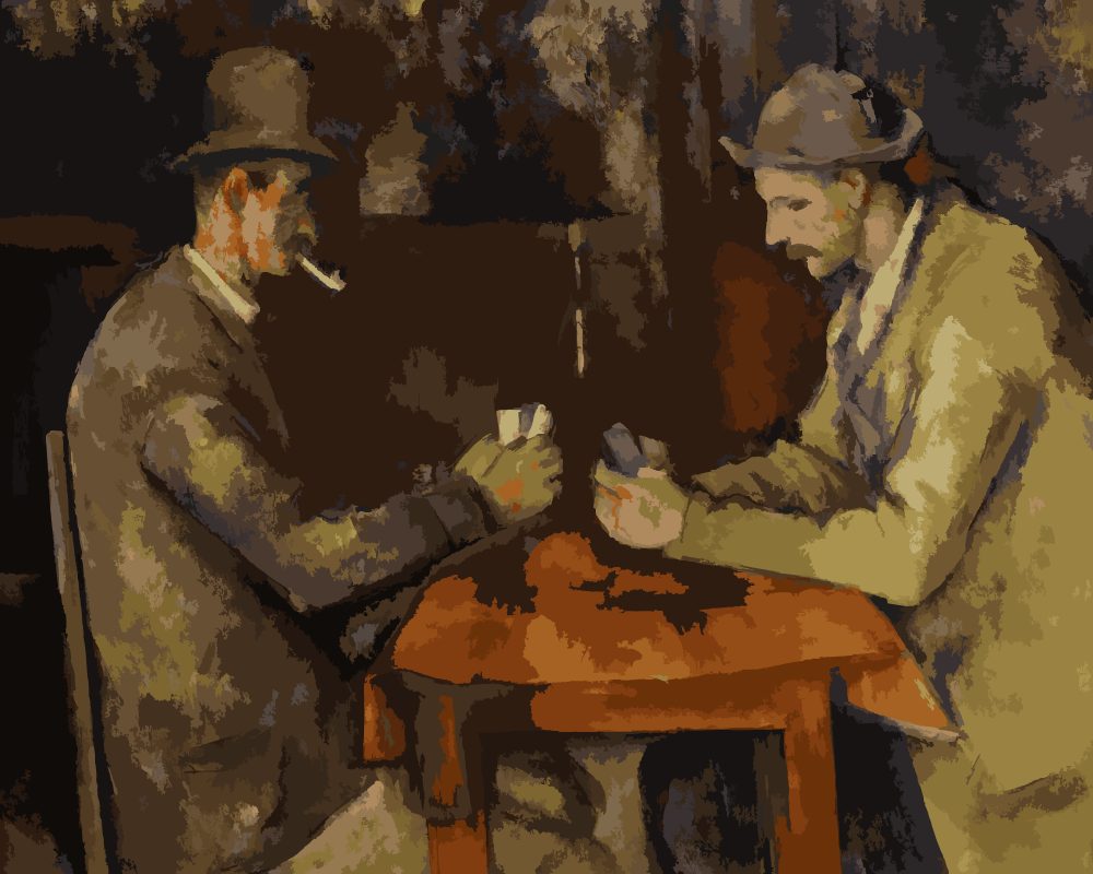 Malowanie po Numerach Zestaw Gracze w karty Paul Cezanne 4x5_2.png