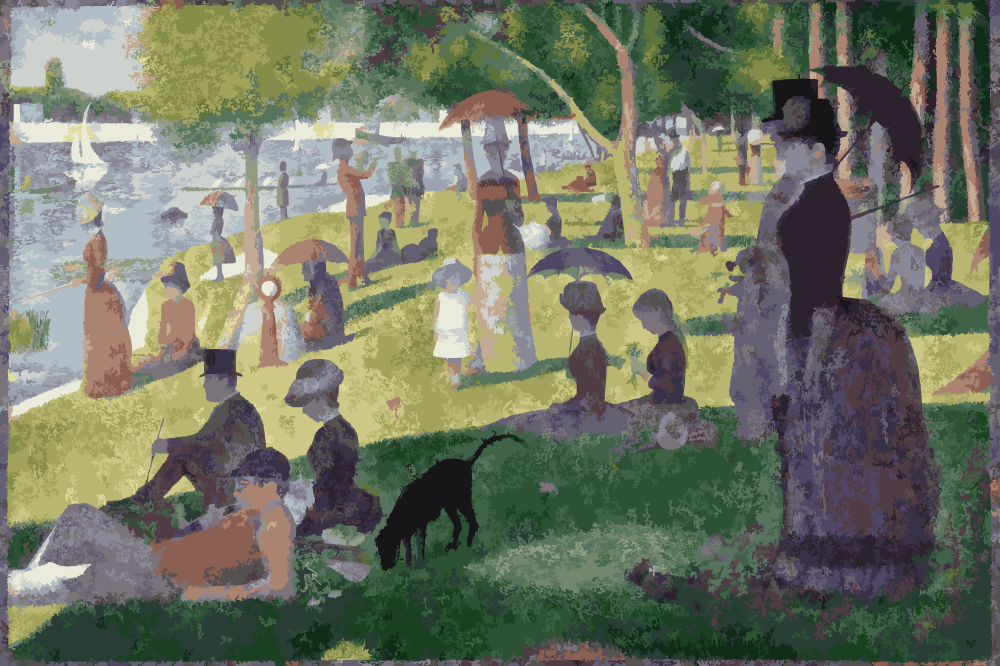 Malowanie po Numerach Zestaw Niedzielne popołudnie na wyspie Grande Jatte Georges Seurat 4x6_2.png