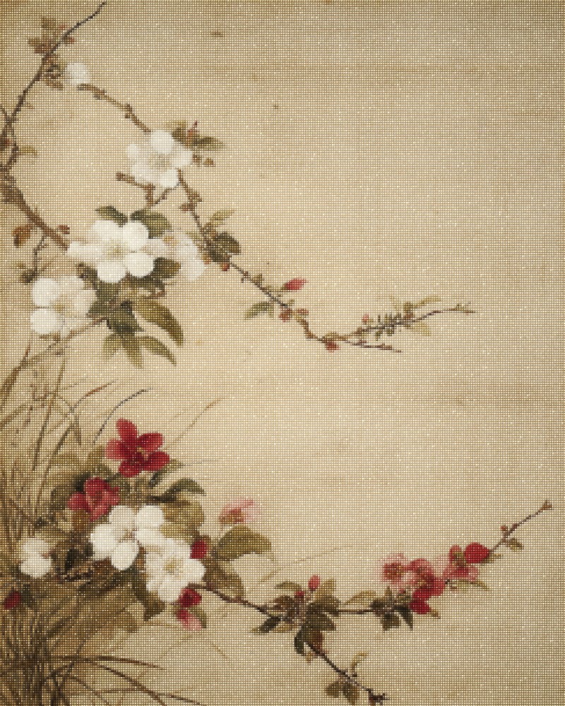 Haft Diamentowy Diamond Painting Zestaw Kwitnące Gałązki 4x5_02_s.jpg
