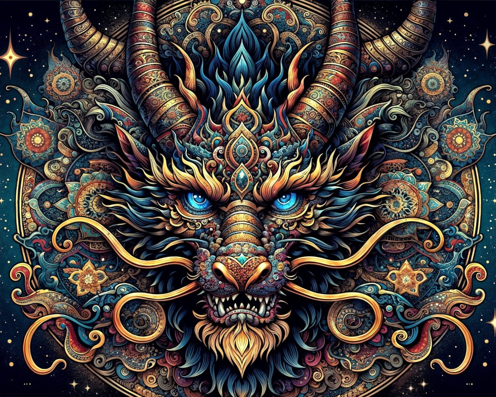 Malowanie po Numerach - Magiczny Smok 3