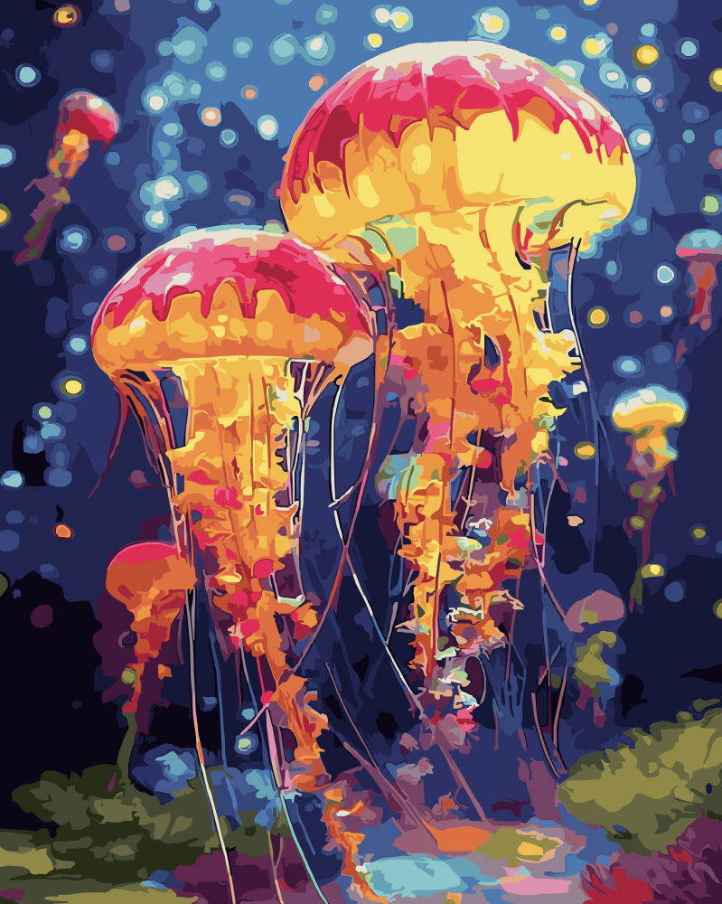 Malowanie po Numerach Zestaw Neonowe Meduzy 01 4x5_02.png