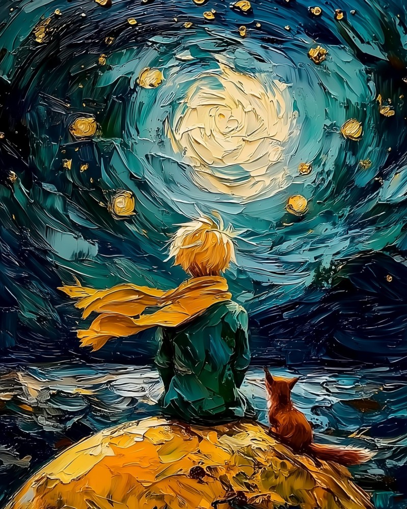 Malowanie po Numerach - Gwiezdny Podróżnik