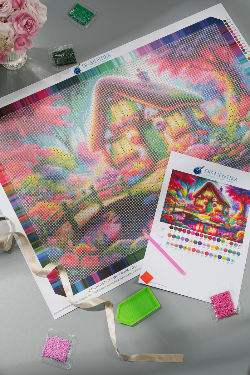 Haft Diamentowy Mozaika Diamentowa Zestaw