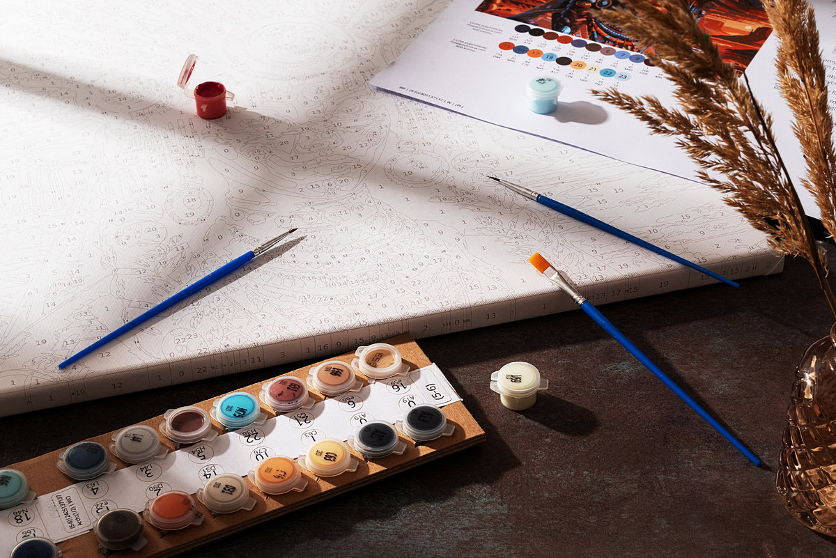 Malowanie po Numerach Zestaw